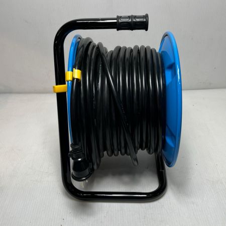 NICHIDO コードリール  30m 屋外用 NPW-E33 ブルー