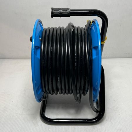 NICHIDO コードリール 30m 屋外用 NPW-E33 ブルー