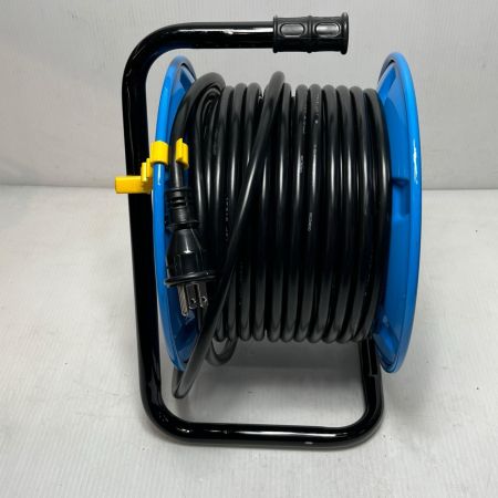 NICHIDO コードリール 30m 屋外用 NPW-E33 ブルー