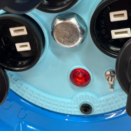 NICHIDO コードリール 30m 屋外用 NPW-E33 ブルー