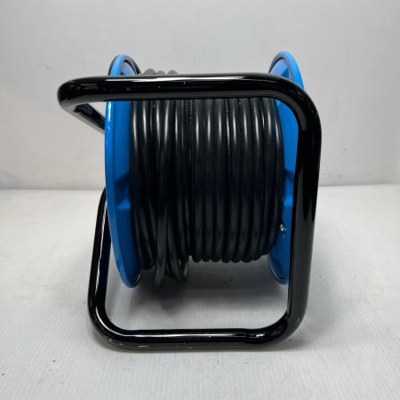 NICHIDO コードリール 30m 屋外用 NPW-E33 ブルー