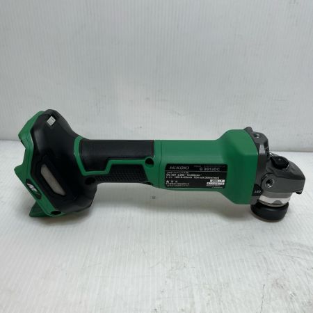 HiKOKI ハイコーキ ディスクグラインダー 充電器・充電池2個・ケース付 G3613DC グリーン