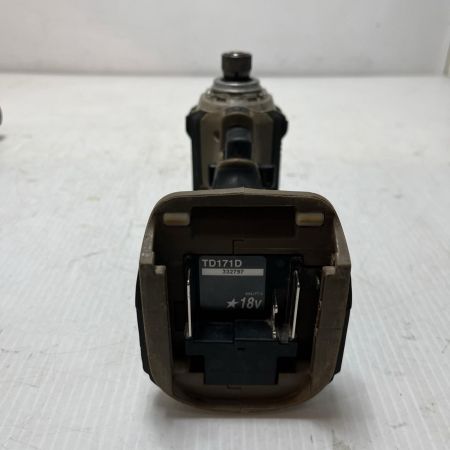 MAKITA マキタ インパクトドライバ   本体のみ  18v  TD171D オリーブ