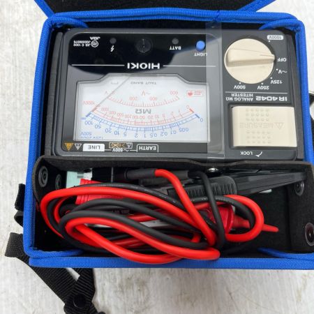 HIOKI 絶縁抵抗計  通電チェックのみ IR4042
