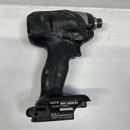 HITACHI 日立 インパクトドライバ 本体のみ WH14DBAL ブラック