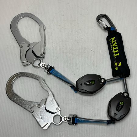 TITAN ランヤード 未使用品(S) 巻取式ダブルランヤード HL-HW-130