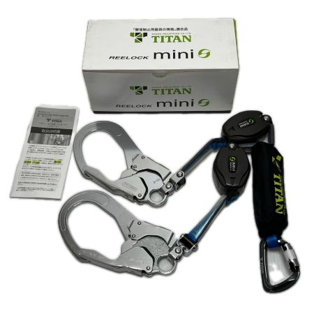 TITAN ランヤード 未使用品(S) 巻取式ダブルランヤード HL-HW-130