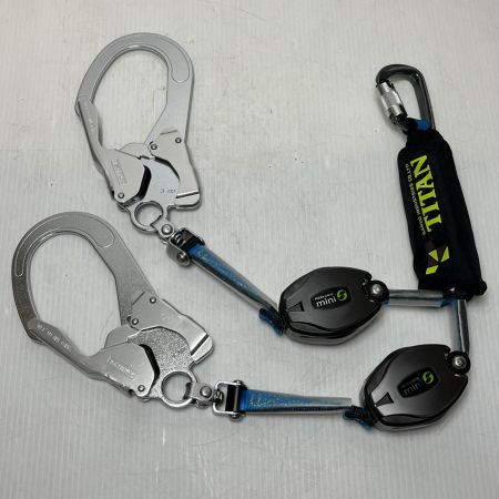 TITAN ランヤード 未使用品(S) 巻取式ダブルランヤード HL-HW-130