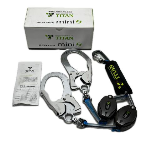 TITAN ランヤード 未使用品(S) 巻取式ダブルランヤード HL-HW-130