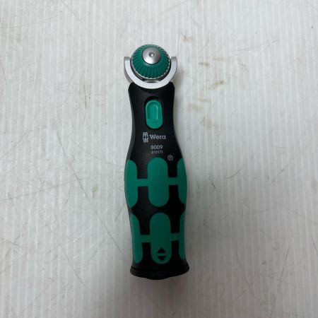 Wera サイクロップポケットラチェット ビット12種・外箱付 8009 グリーン×ブラック