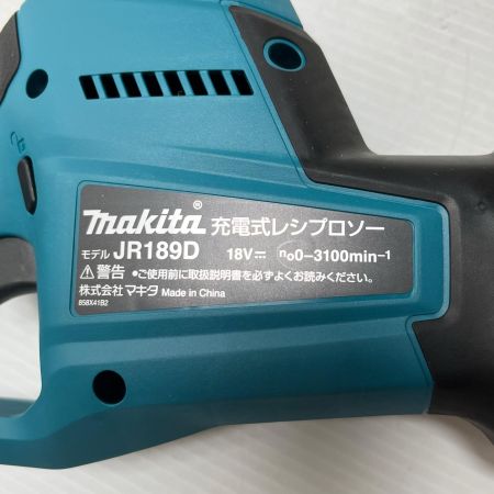 MAKITA マキタ レシプロソー 未使用品(S) JR189D ブルー