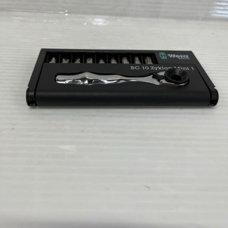 Wera ラチェットハンドルセット ビットチェックセット BC 10 Zyklop Mini1