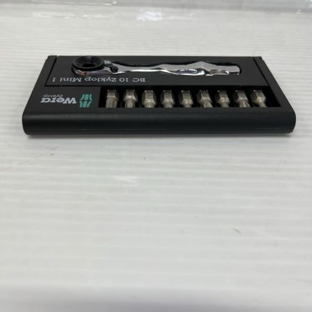 Wera ラチェットハンドルセット ビットチェックセット BC 10 Zyklop Mini1