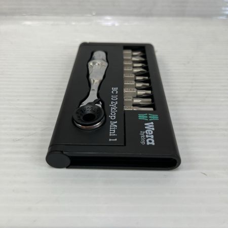 Wera ラチェットハンドルセット ビットチェックセット BC 10 Zyklop Mini1
