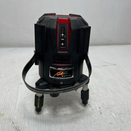 TAJIMA タジマ  レーザー墨出し器   受光器・ケース付 ペイント痕有 AXT-KY ブラック×レッド