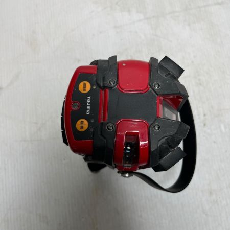 TAJIMA タジマ  レーザー墨出し器   受光器・ケース付 ペイント痕有 AXT-KY ブラック×レッド