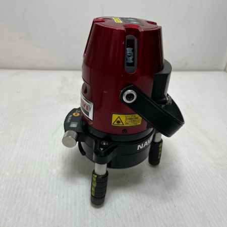 TAJIMA タジマ レーザー墨出し器 ケース付 ペイント痕有 ZERON-NJY レッド×ブラック