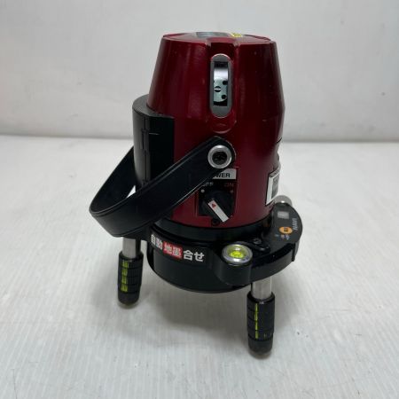 TAJIMA タジマ レーザー墨出し器 ケース付 ペイント痕有 ZERON-NJY レッド×ブラック