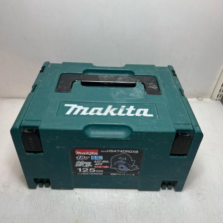 MAKITA マキタ 丸のこ  ケース付 125mm 18v HS474D ブラック