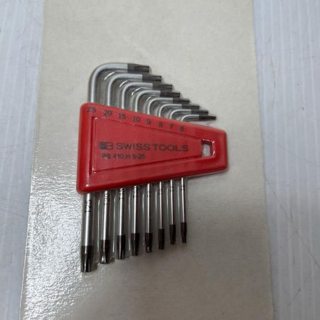 SWISS TOOLS  ヘクスローブレンチセット 未使用品(S) 8本組 410H6-25CN