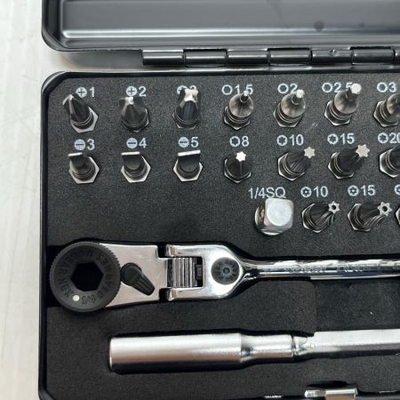 Deen マルチパーパスビットラチェット ビット・エクステンションバー・ケース付 DNR2F-05HSET