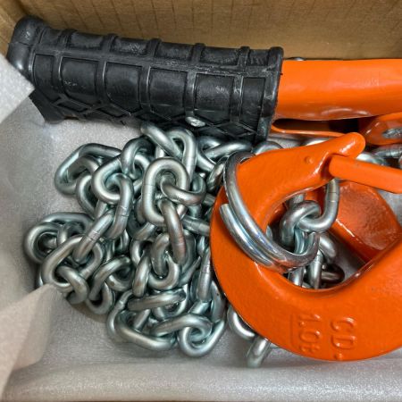 日野トレーディング レバーブロック 未使用品(S)  NSLB-10 オレンジ
