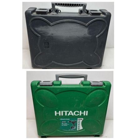 HITACHI 日立 ドライバドリル 充電器・充電池1個・ケース付 DV18DBEL グリーン