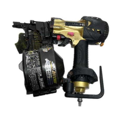 HITACHI 日立 エア釘打ち 本体のみ 高圧 65mm NV65HMC ゴールド