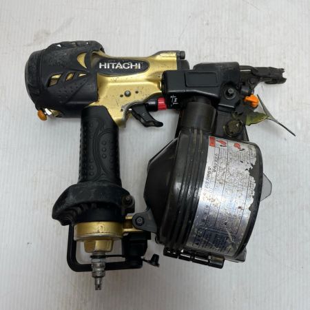 HITACHI 日立 エア釘打ち 本体のみ 高圧 65mm NV65HMC ゴールド