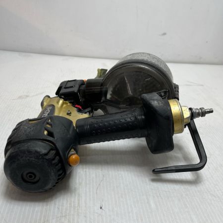 HITACHI 日立 エア釘打ち 本体のみ 高圧 65mm NV65HMC ゴールド