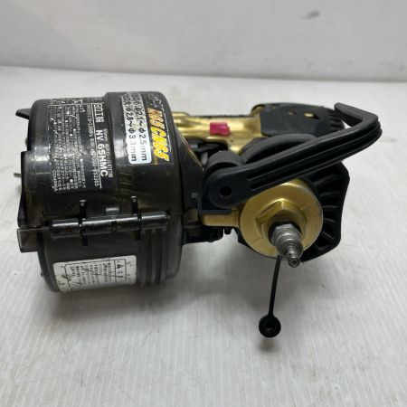 HITACHI 日立 エア釘打ち 本体のみ 高圧 65mm NV65HMC ゴールド