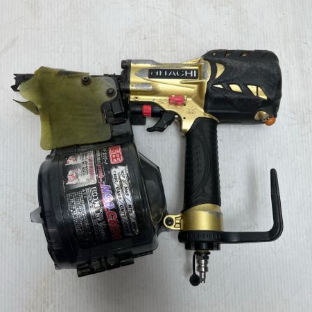 HITACHI 日立 エア釘打ち  ケース付 高圧 90mm  NV90HMC ゴールド