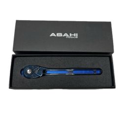 旭金属工業 ライツールラチェットハンドル 未使用品(S) LVR3180A メタルブルー Sランク