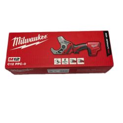 Milwaukee PVCカッター 未使用品(S)  C12PPC-0 レッド Sランク
