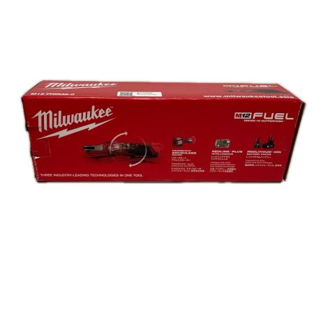 Milwaukee ハイスピードラチェットレンチ 未使用品(S)  M12FHIR38-0 レッド