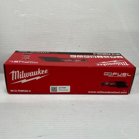 Milwaukee ハイスピードラチェットレンチ 未使用品(S)  M12FHIR38-0 レッド