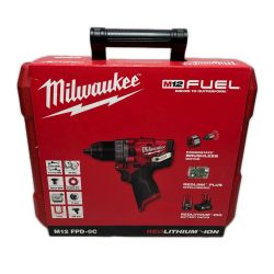 Milwaukee 震動ドリルドライバ ケース付  M12FPD-0C レッド Aランク
