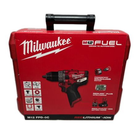 Milwaukee 震動ドリルドライバ ケース付  M12FPD-0C レッド