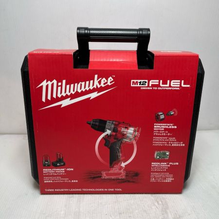 Milwaukee 震動ドリルドライバ ケース付  M12FPD-0C レッド