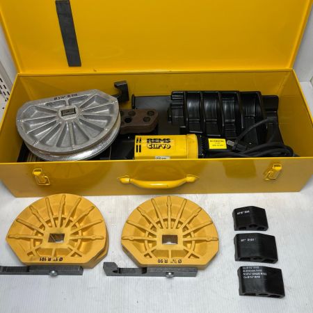 イチネンTASCO 電動式直管ベンダー シュー3個(R115/R101/R98)・ガイド3個・ガイド固定バー・ケース付 TA515EK-N イエロー