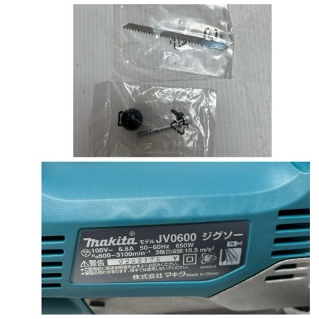 MAKITA マキタ ジグソー 替刃・部品・ケース付 JV0600 ブルー