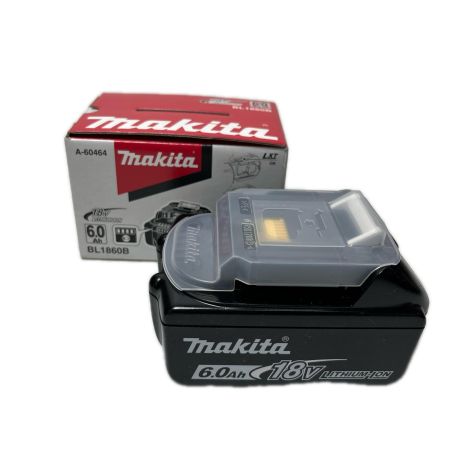 MAKITA マキタ バッテリー  未使用品(S) 18v 6.0Ah 急速充電対応 BL1860B ブラック