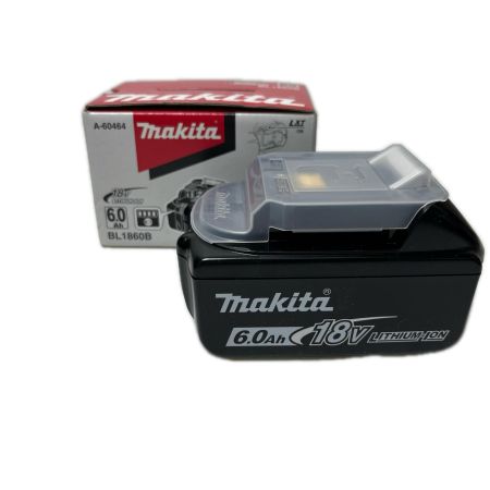 MAKITA マキタ バッテリー  未使用品(S) 18v 6.0Ah 急速充電対応 BL1860B ブラック