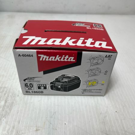 MAKITA マキタ バッテリー  未使用品(S) 18v 6.0Ah 急速充電対応 BL1860B ブラック
