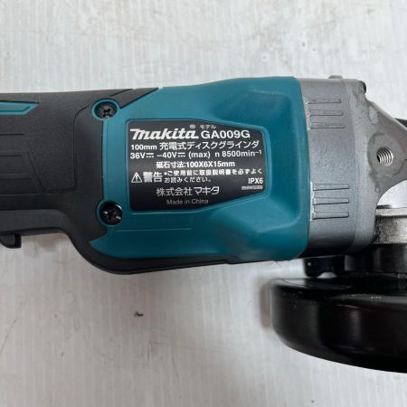 MAKITA マキタ ディスクグラインダー  本体のみ 100mm GA009G ブルー