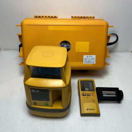 TOPCON ローティングレーザー 受光器・ケース付  RL-H イエロー