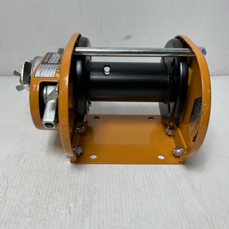 マックスプル 手動ウインチ 未使用品(S) ハンドル付 GM-1 オレンジ