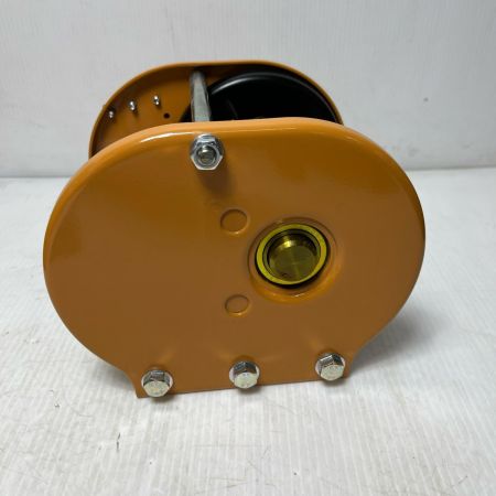 マックスプル 手動ウインチ 未使用品(S) ハンドル付 GM-1 オレンジ
