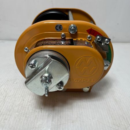 マックスプル 手動ウインチ 未使用品(S) ハンドル付 GM-1 オレンジ