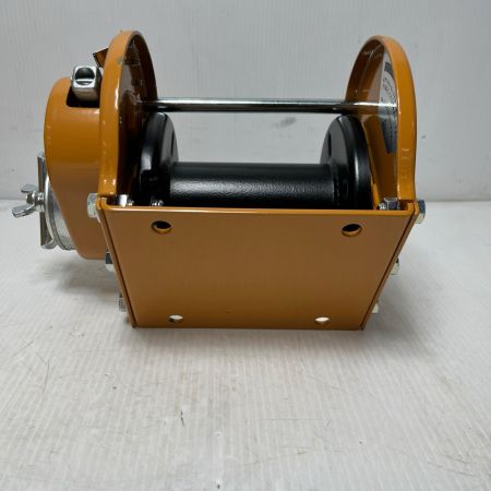 マックスプル 手動ウインチ 未使用品(S) ハンドル付 GM-1 オレンジ